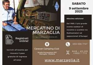  Mercatino di Marzaglia - 9 settembre 2023 Caravan Camping Club - Marzaglia (MO)